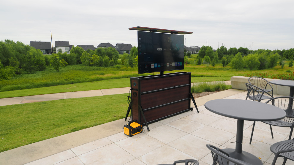 Hidden TV cabinet