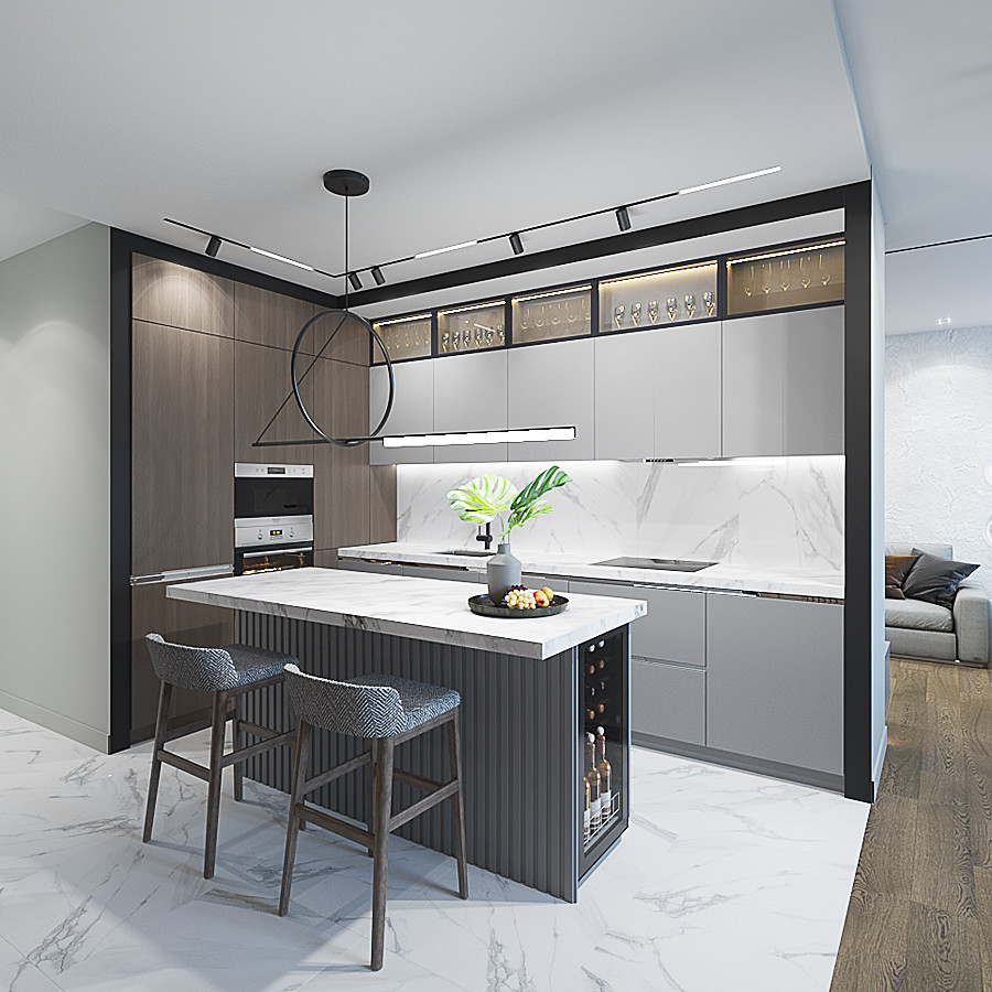 Графичная квартира