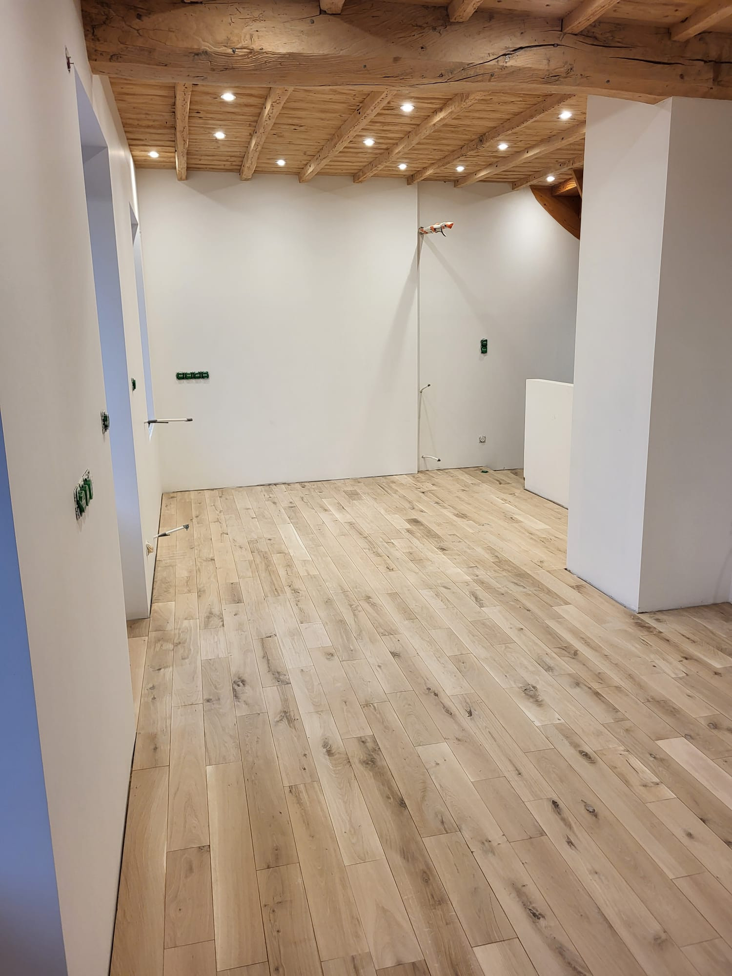 Rénovation complète dans l'ancien et extension (projet en cours de réalisation)