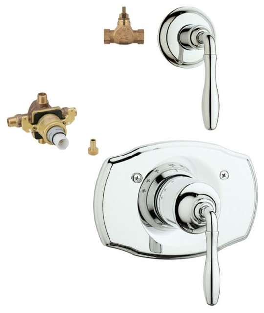 Seabury Tub and Shower Valve Kit - Tub And Shower Parts - by Transolid