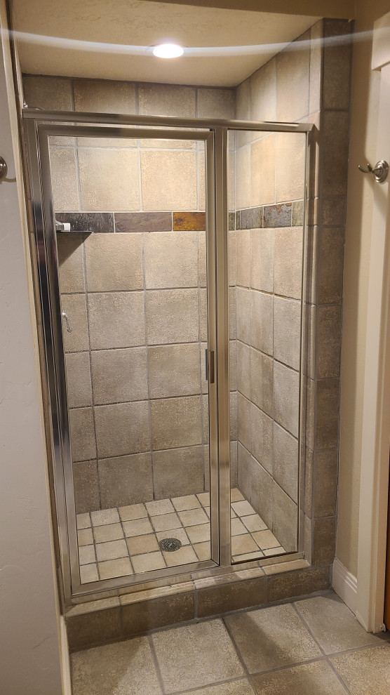Before master shower