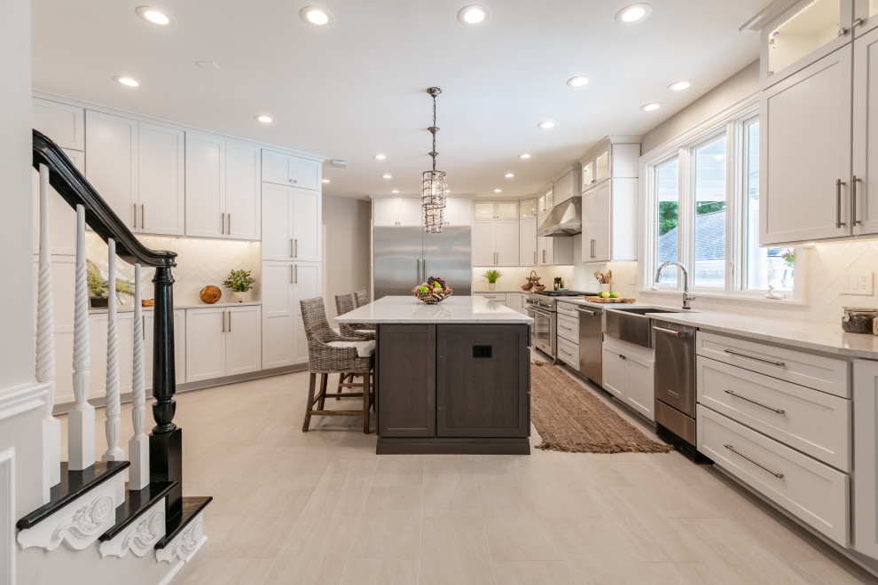 Functional Glamour with a new Kitchen Remodel in Fairfax Station VA ...