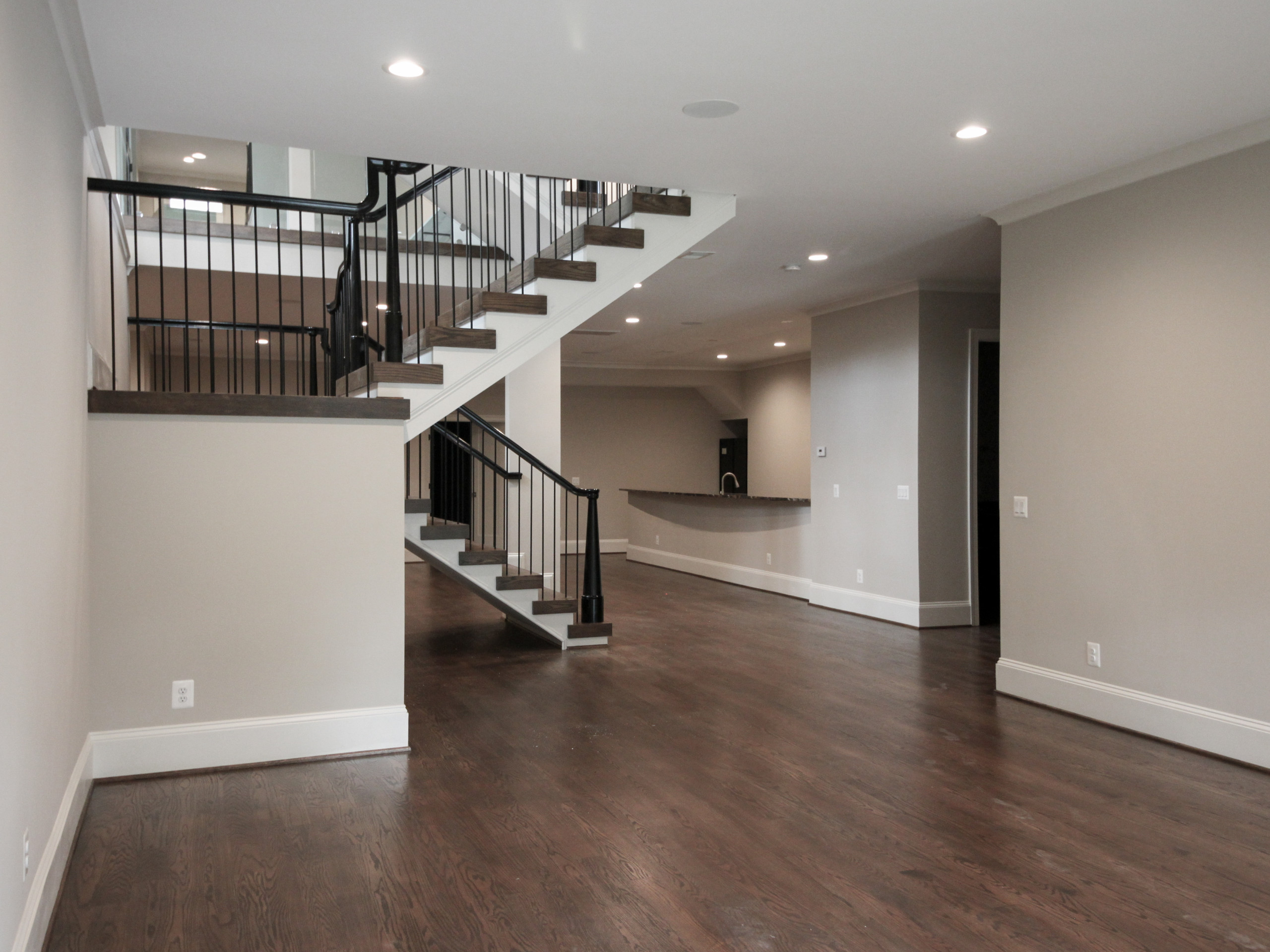 89_Eclectic and Edgy Staircase in French Contemporary Residence, McLean VA 2210