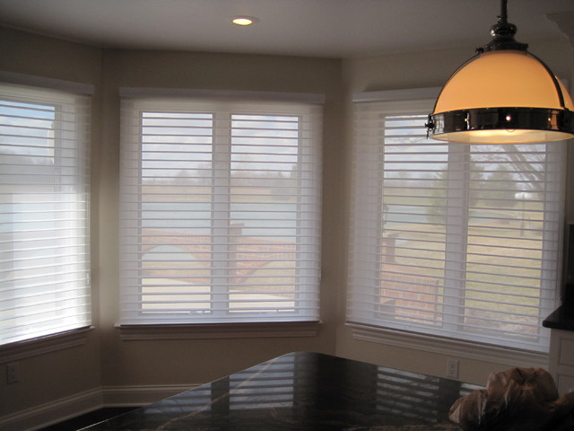 Window Coverings Toledo  Window Blinds and Shades Toledo - Sheer Window Shadings In Kitchen Area window-treatments