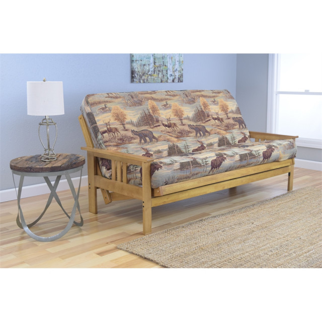Monterey FrameButternut FinishCanadian Mattress Rustic Futons