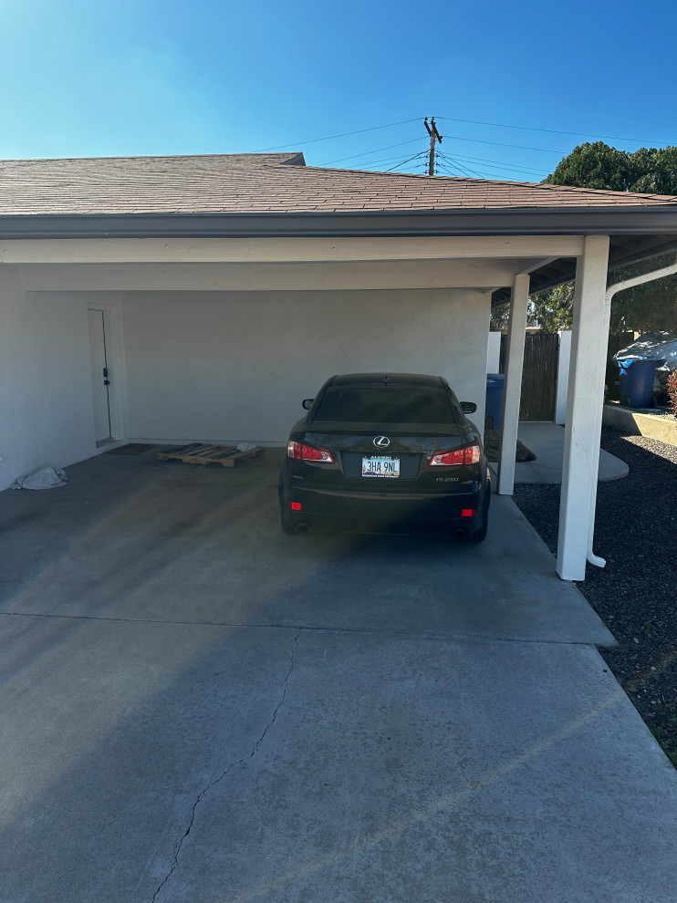 Saguaro Drive Carpot to Garage Conversion