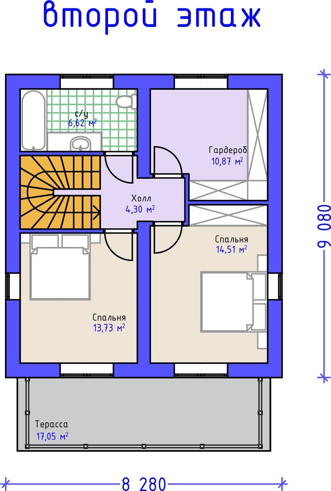 Проект дома Бау 40
