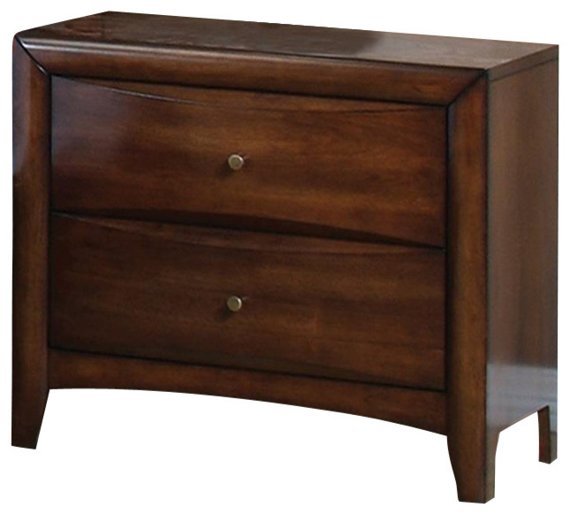 Coaster Nightstand Warm Brown Transitional Nightstands And Bedside Tables By Gwg Outlet