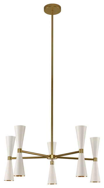 mid century modern chandelier vintage