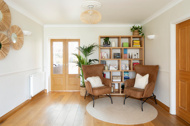 Relaxing Boho Open Plan eclectic-living-room