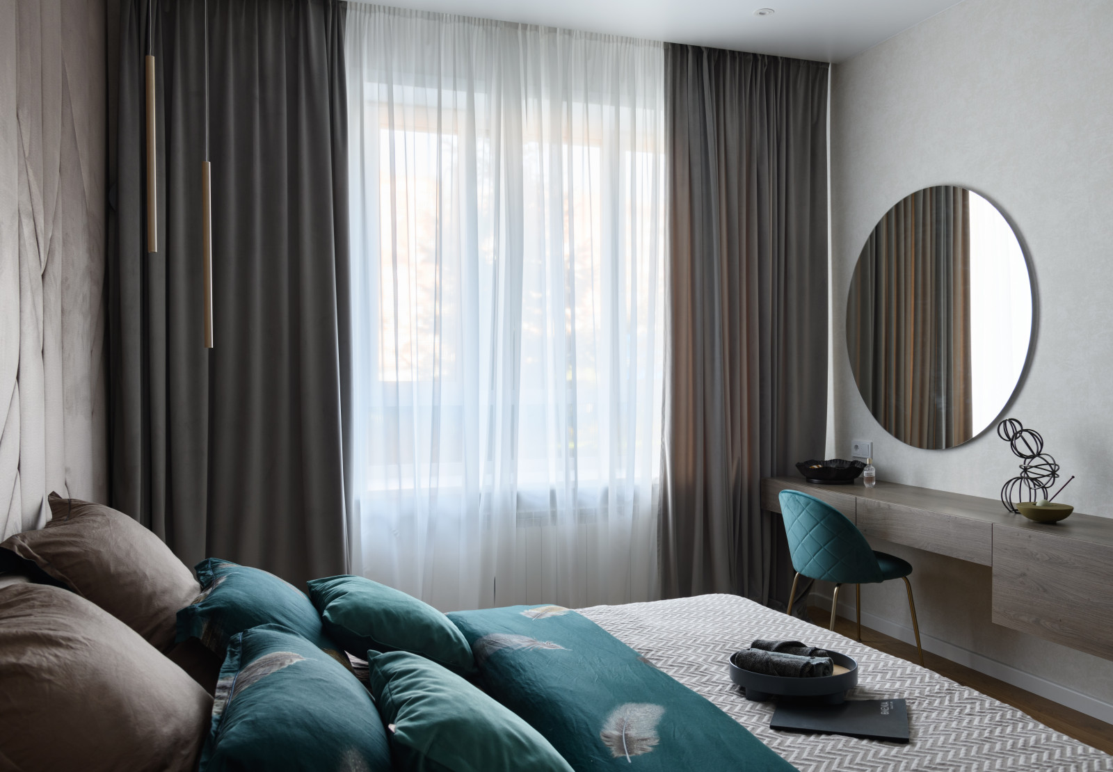 Просторная квартира с природными акцентами