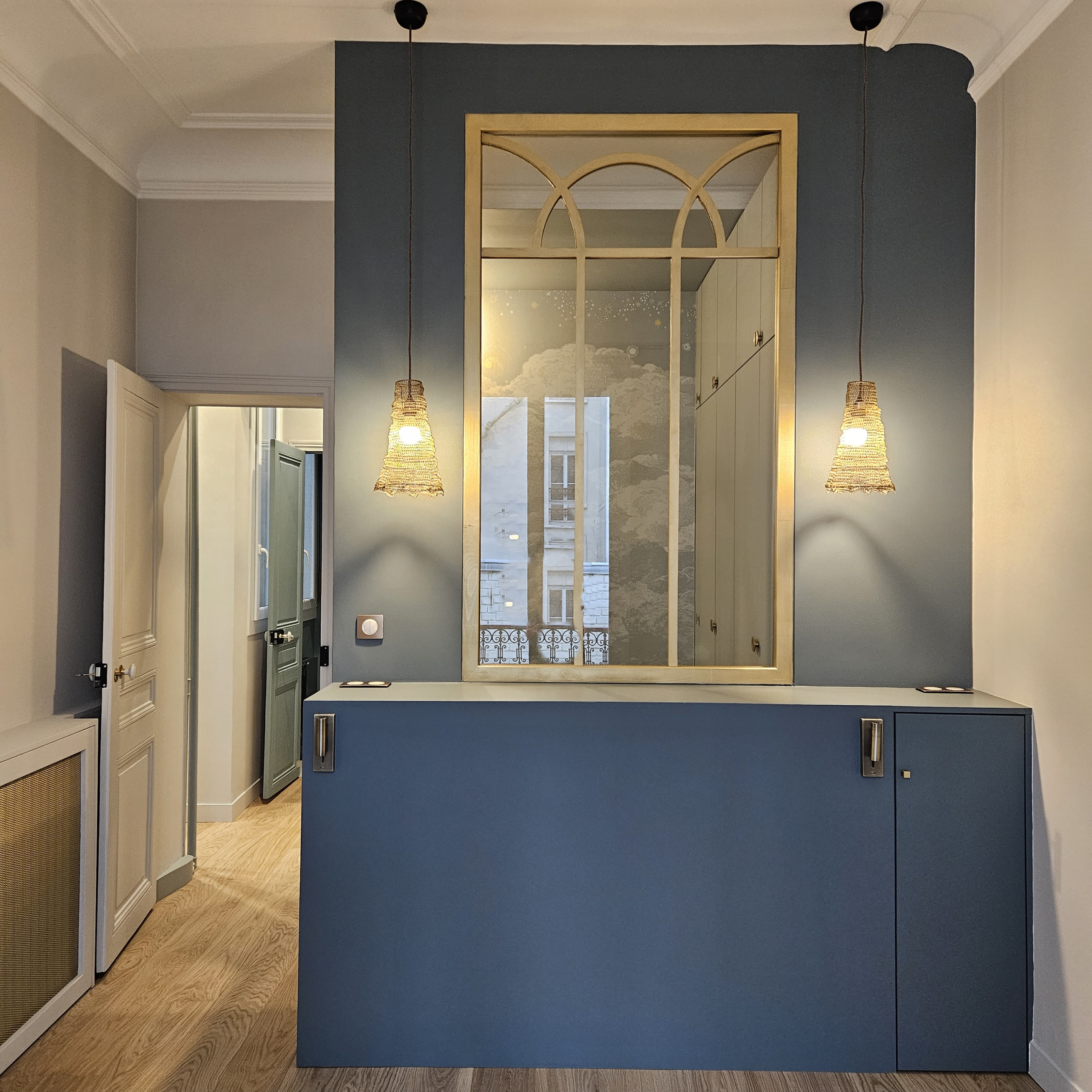 Pied-à-terre enveloppant