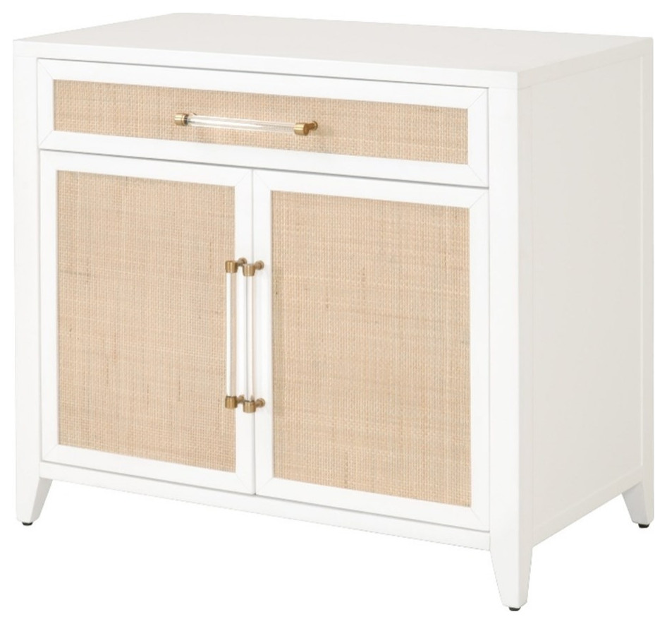 Star International Furniture Traditions Holland Wood Media Chest in White