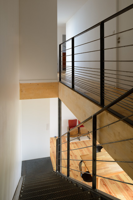 maison cube trendy-trappe