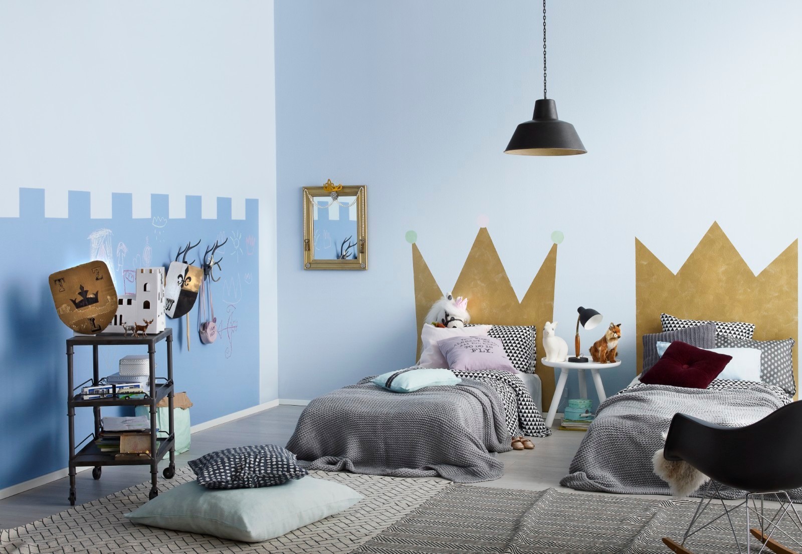 Краски Tikkurila в детских комнатах