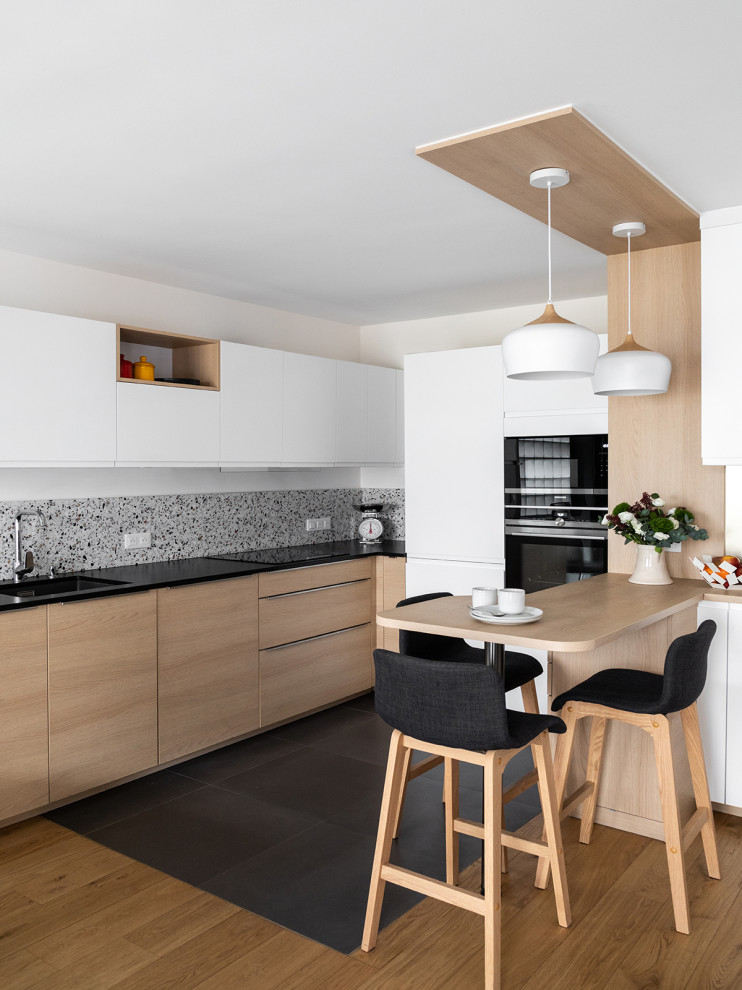 This is an example of a contemporary kitchen in Other.