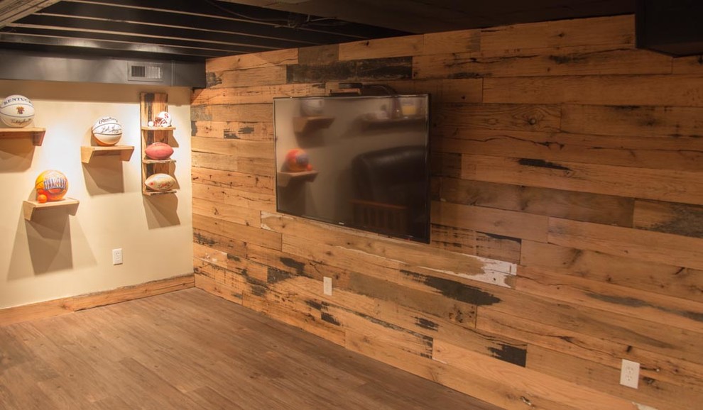 Basement Remodel After
