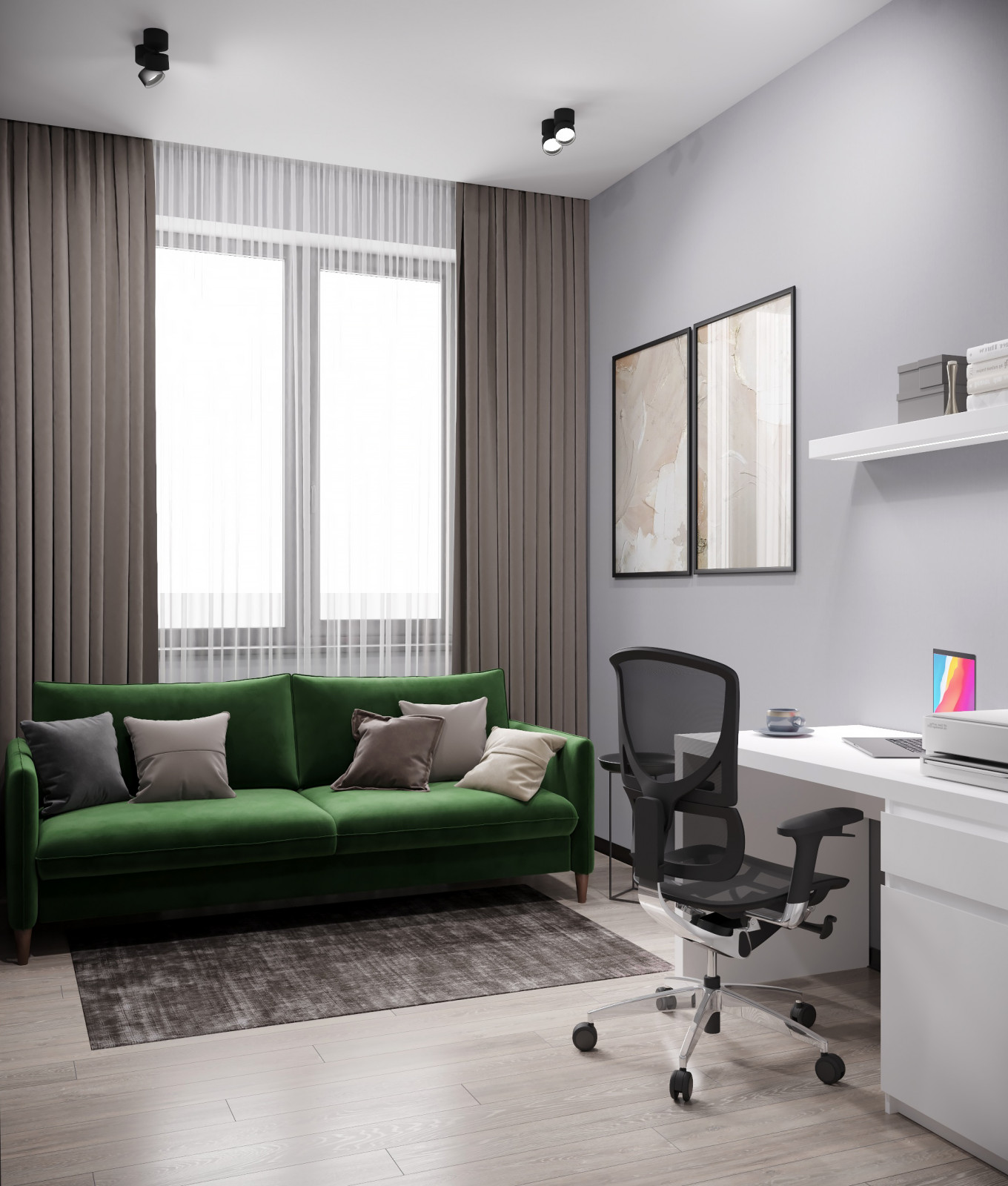 Одноэтажный дом в КП Николино парк