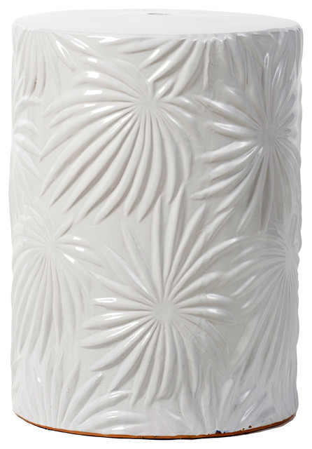 White Modern Ceramic Garden Stool Patio Lawn Outdoor Décor Fcteutonia05 De White Modern Ceramic Garden Stool Patio, Ceramic Garden Stool White