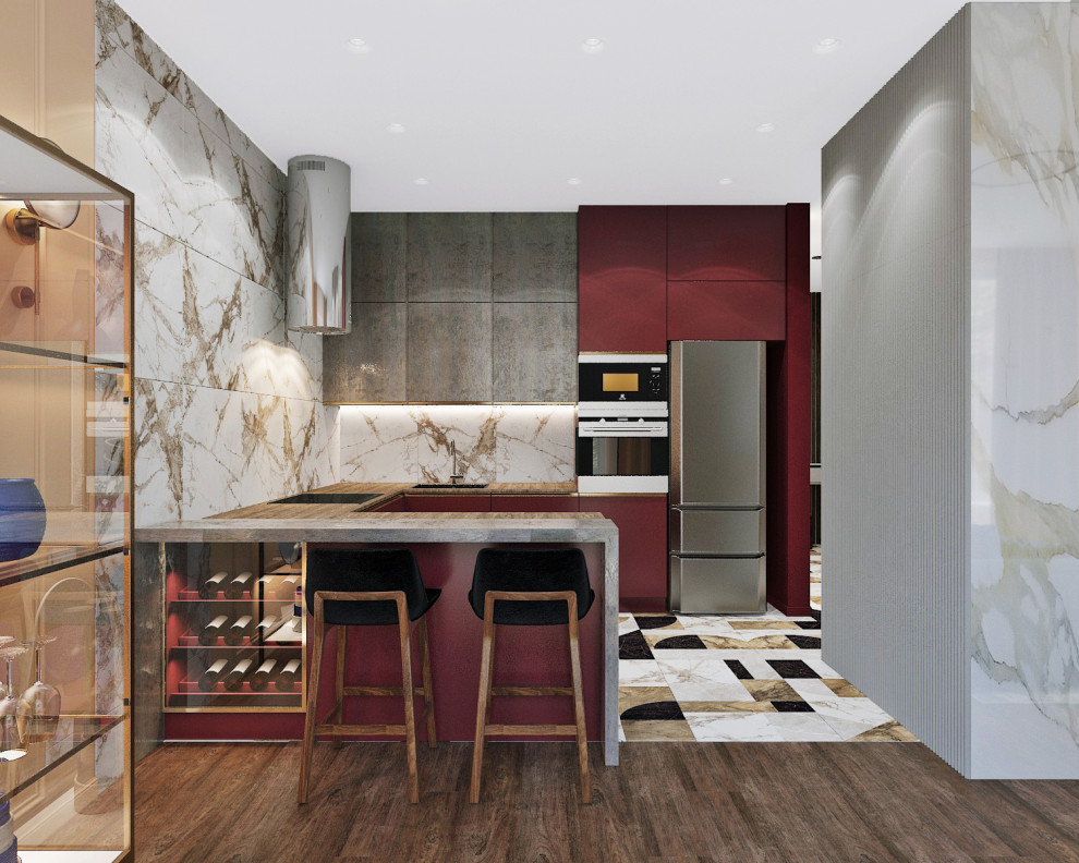 Кухня в ЖК Лефортово парк, Москва