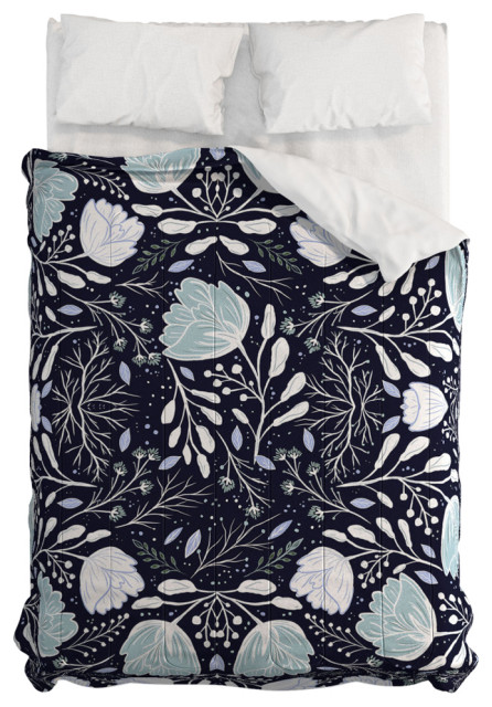 Deny Designs Rosebudstudio Sweet Home Comforter, Queen