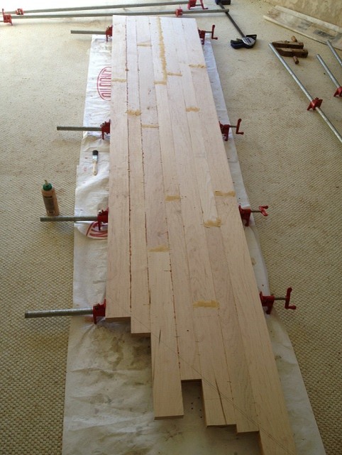Custom maple counters