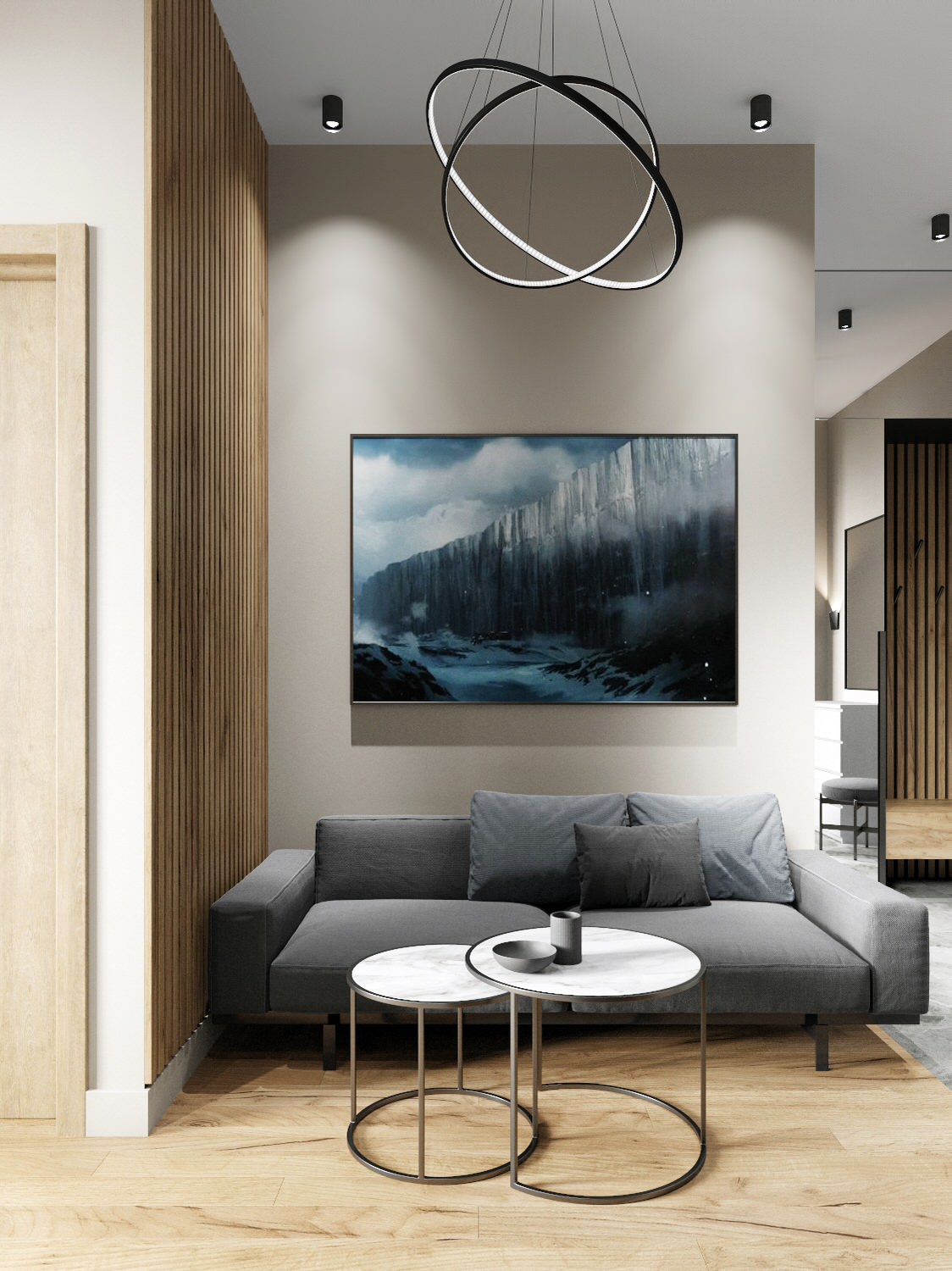 Стильная однушка с нордическим характером