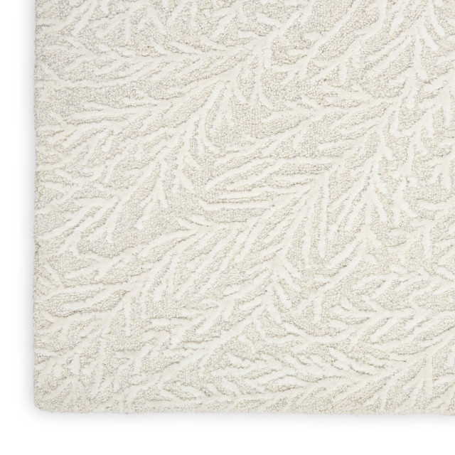 Michael Amini Ma30 Star Handmade Area Rugs, Ivory 4'x6', 4'x6 ...