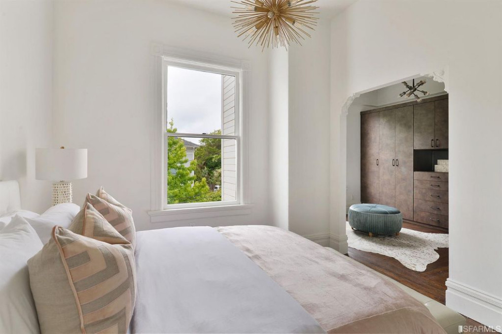Inspiration for a transitional home design remodel in San Francisco