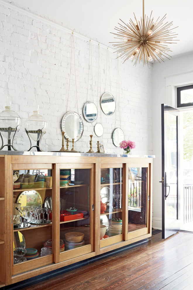 Design ideas for an eclectic entryway in Richmond.