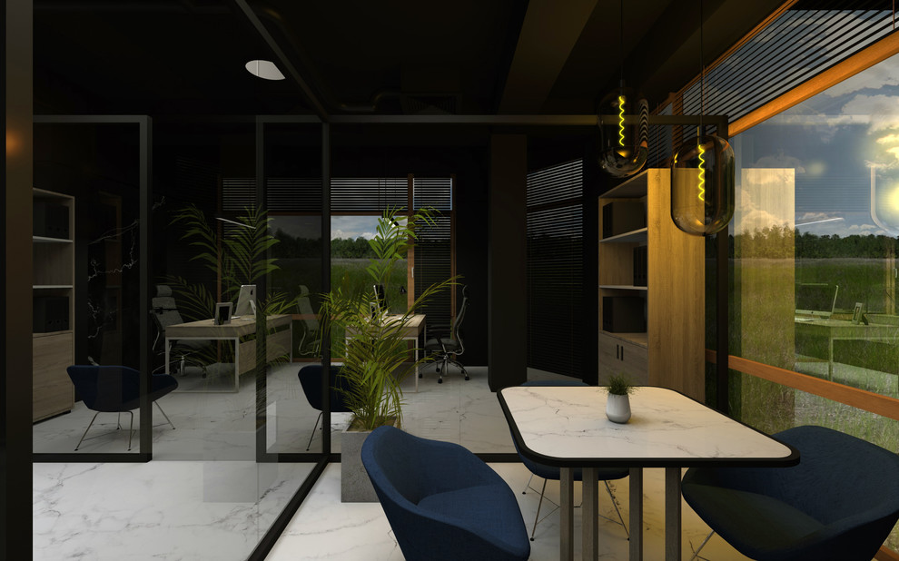 Дизайн офиса итальянский минимализм