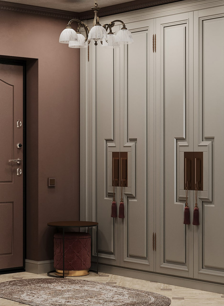 Квартира с намёком на классику на ул. Батальонная