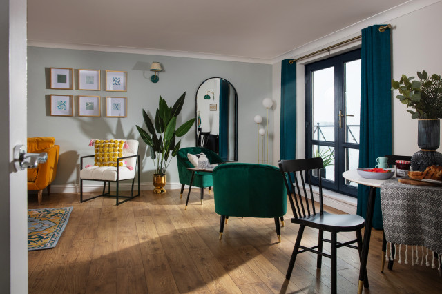 Anchor View eclectic-living-room