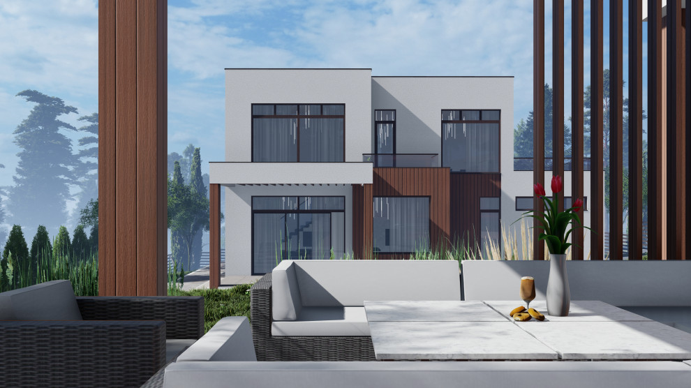 Современный дом в Кондырева