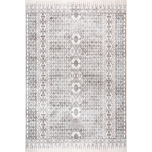 nuLOOM Hettie Transitional Tribal Machine Washable Runner Rug, 8' x 10