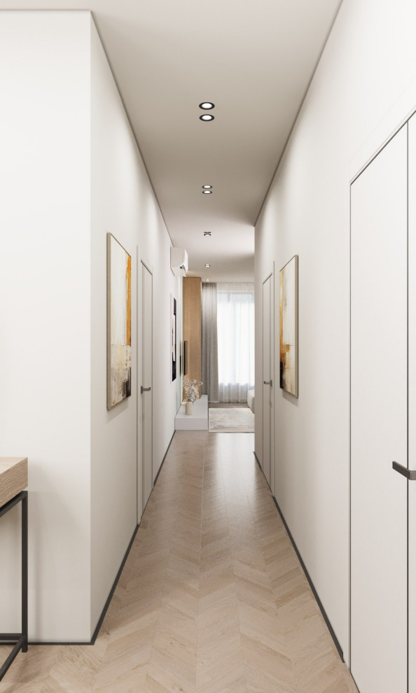 Современный минимализм прихожая