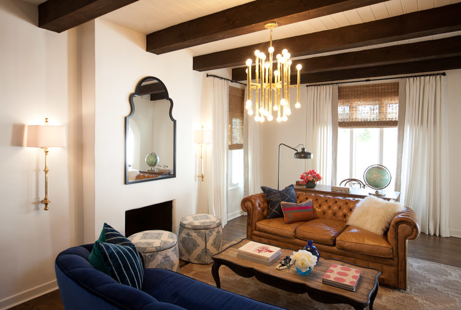 Home design - eclectic home design idea in Phoenix