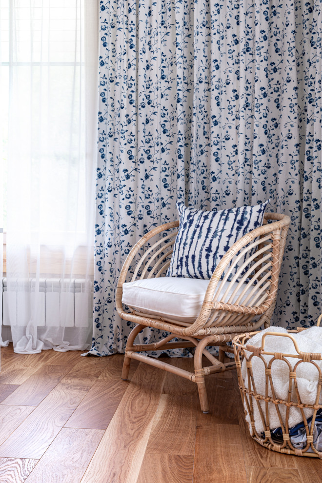 Загородный дом в оттенках моря и солнца