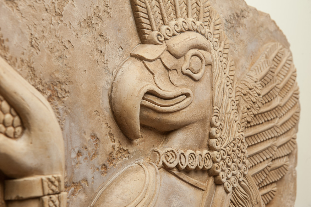 Bas relief assyrian god Nisroch