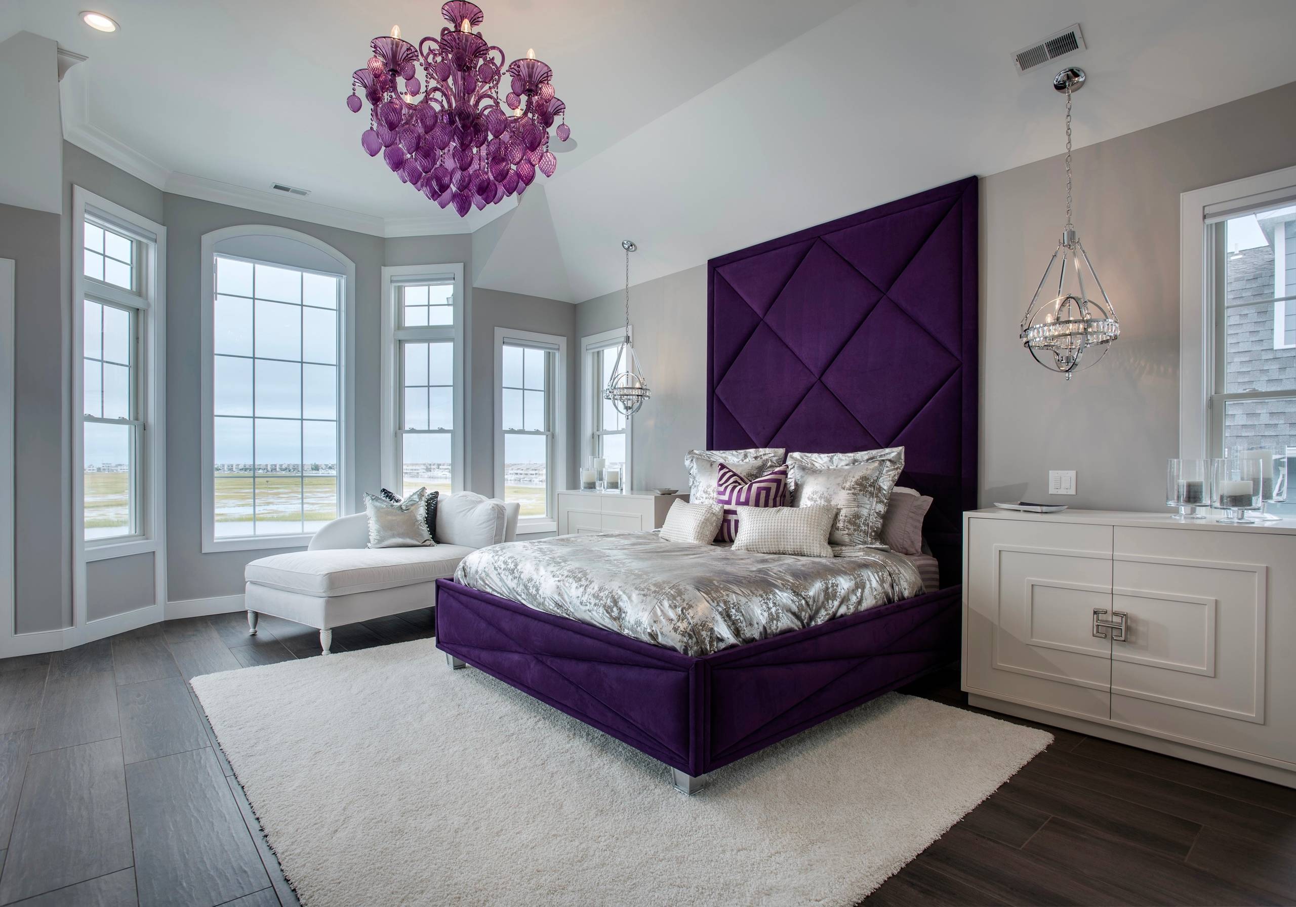 Washed Microfiber 3 PCS Duvet Cover Set - Lavender Gray - Mildlyhome, image size:2560x1792