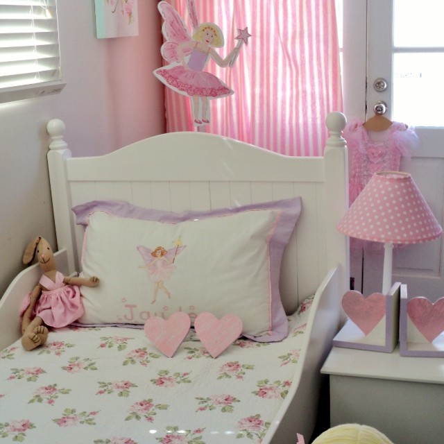 Contemporary kids' bedroom in Perth for girls.