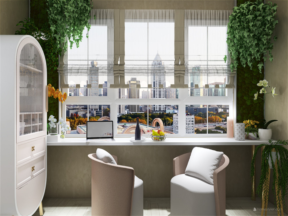 Однокомнатная квартира в стиле неокласики