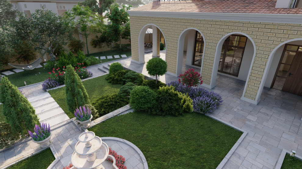 Ландшафтный проект участка в Севастополе