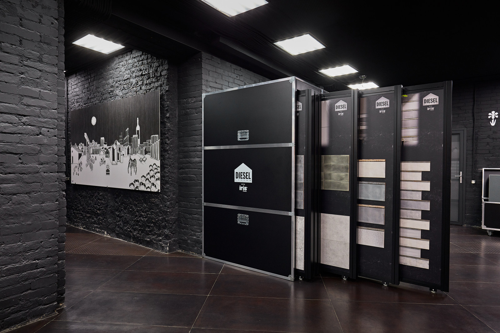 Экспозиция шоурума SpazioIris Moscow