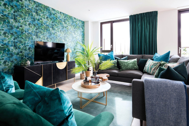 Stratford Duplex moderne-dagligstue