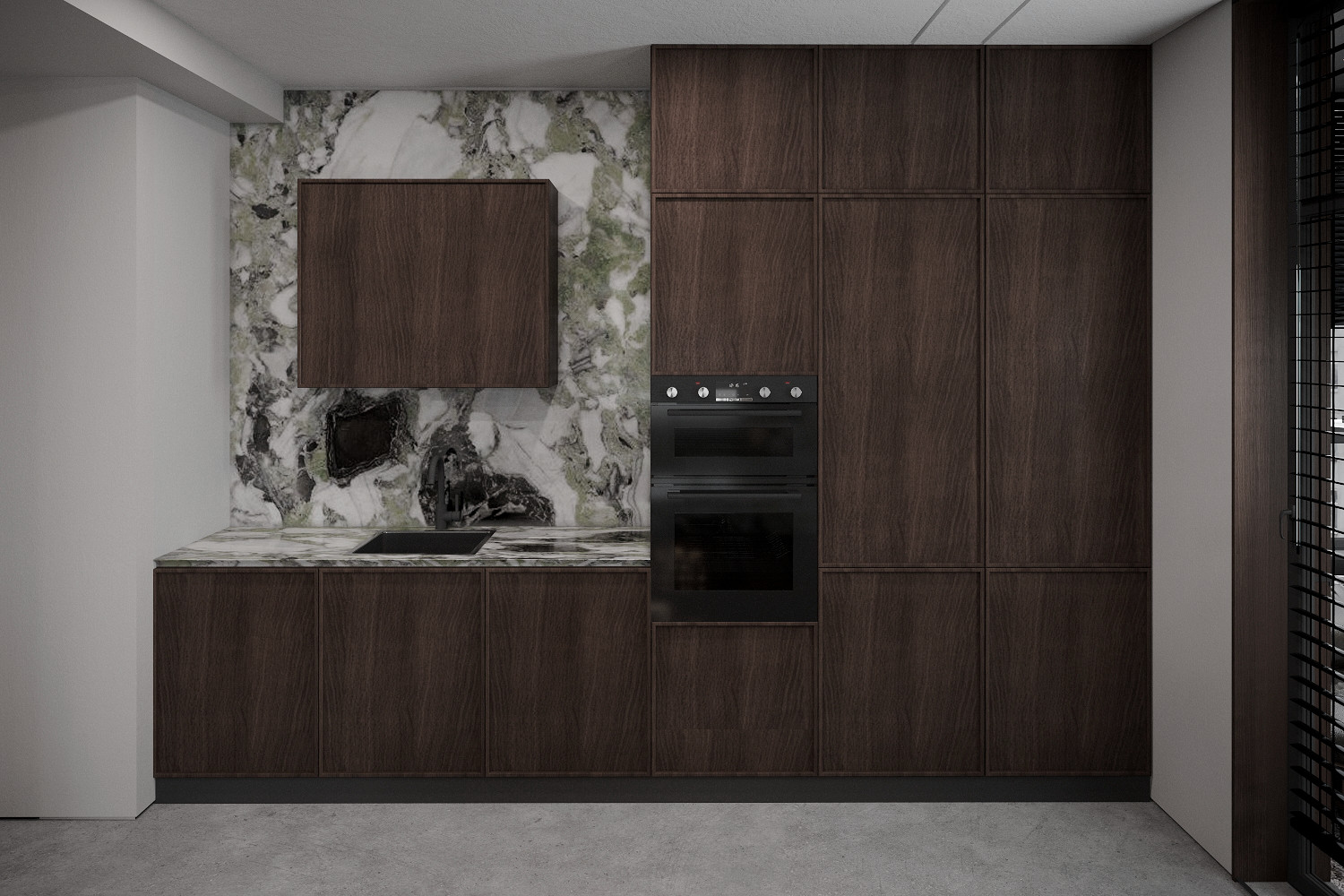 Квартира для семьи, которая любит природу и хоккей