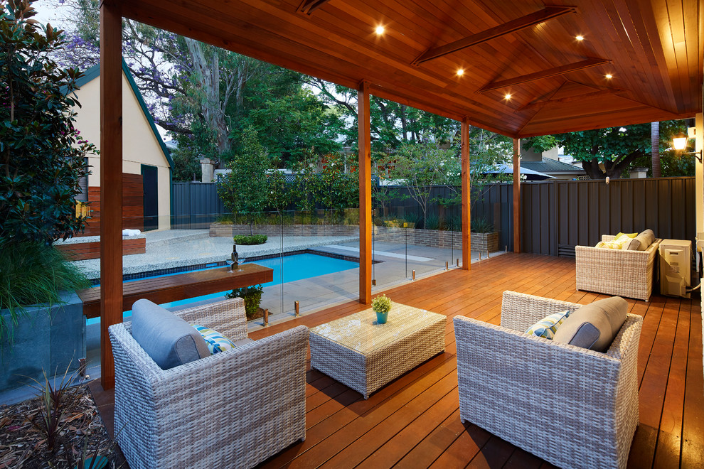 This is an example of a contemporary patio in Perth.