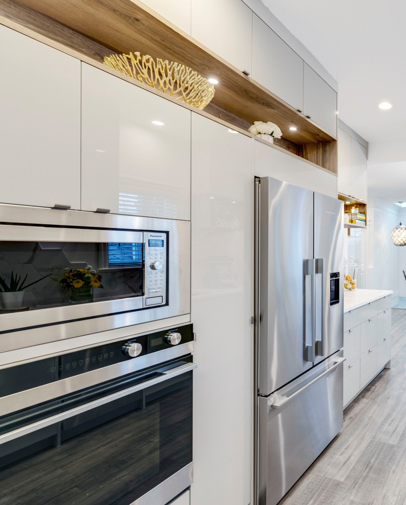 Trendy home design photo in Vancouver
