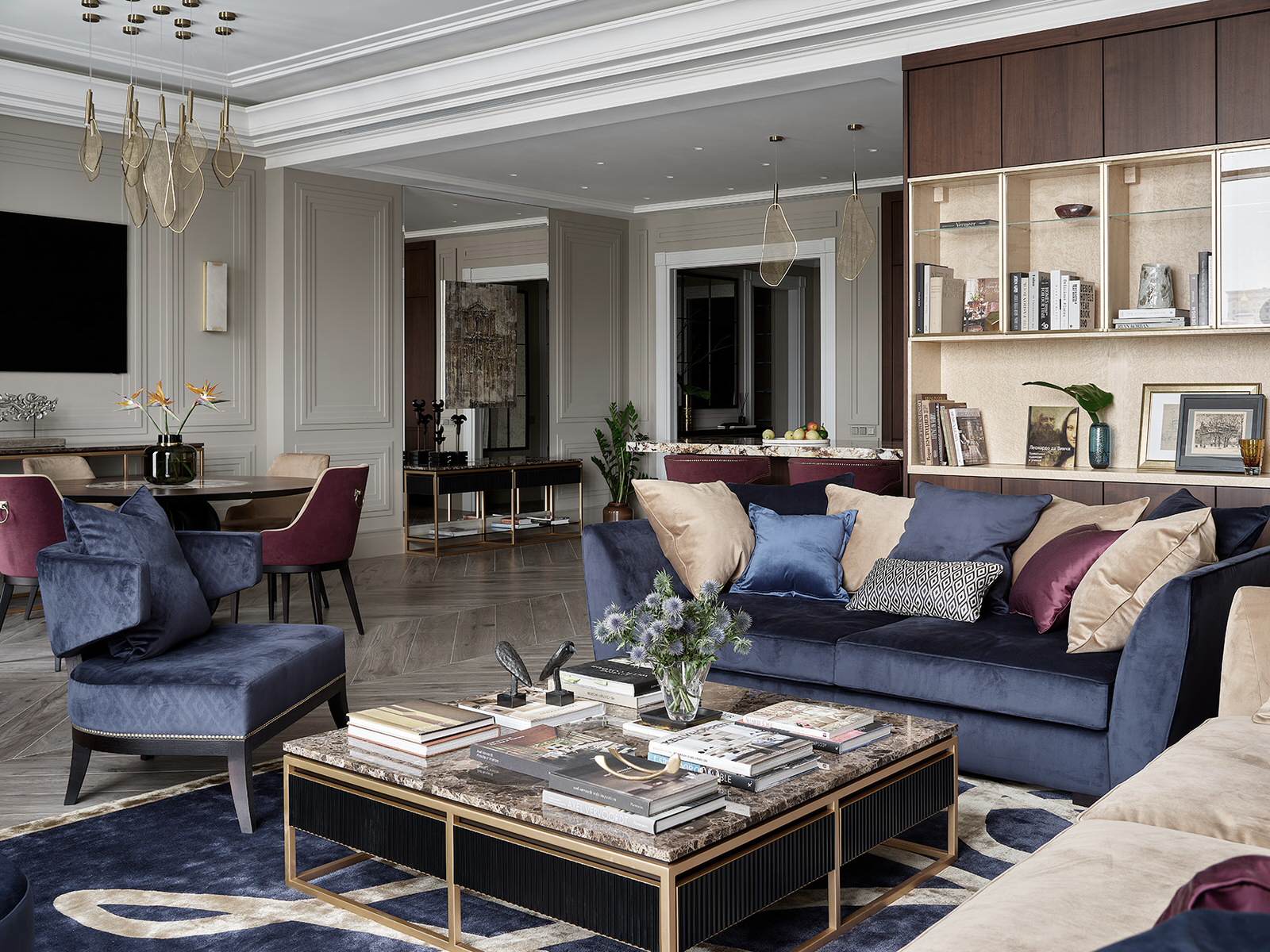 Апартаменты в ЖК Balchug Viewpoint, 185 м2