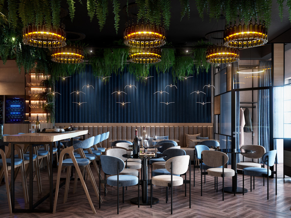 Дизайн ресторана у реки